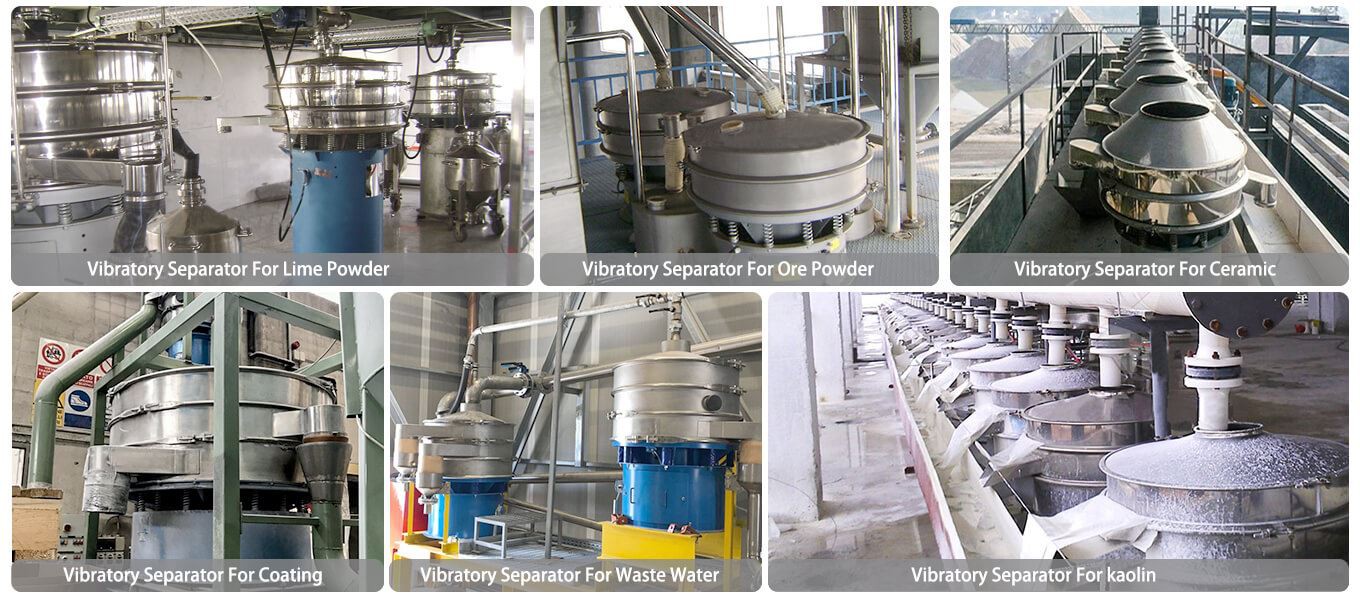 vibratory separator on site2